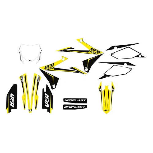 UFO Suzuki Stokes Decals Kit - RMZ 250 19-23/450 18-23 - OEM