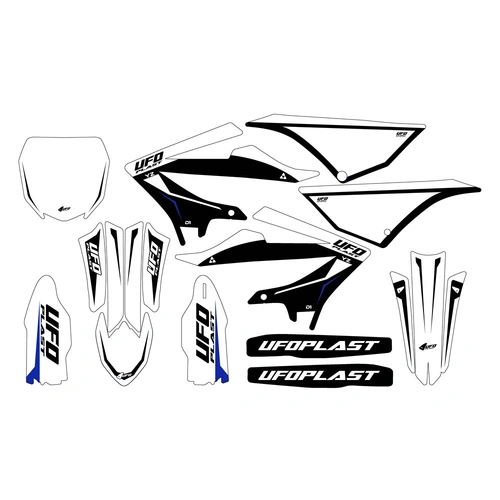 UFO Yamaha Stokes Decals Kit - YZ 125/250 23 - White