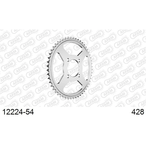 AFAM S54 428 Yamaha Tt-R 125 Rear Sprocket