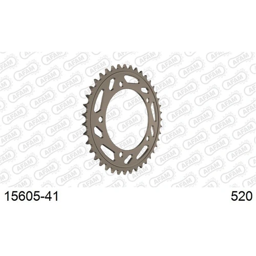 AFAM A41 Rear Sprocket - Suzuki GSXR600/750/1000 520Conversion - 41T