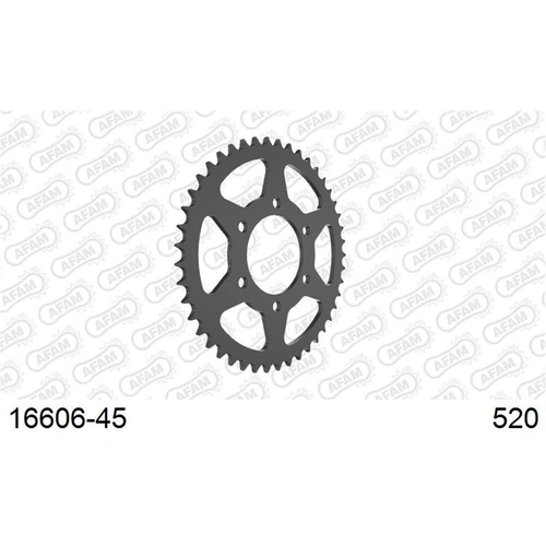 AFAM S45 520 Rear Sprocket - Kawasaki - 45T