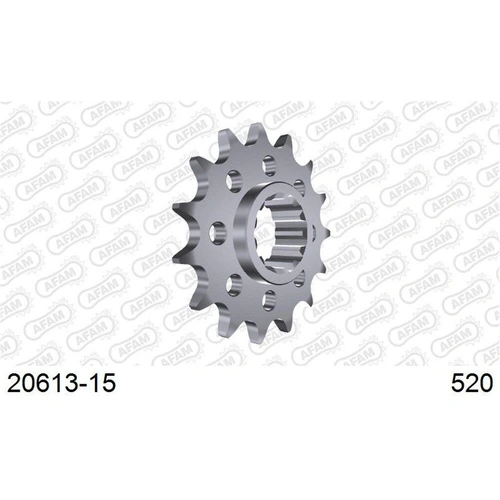 AFAM 15T Front Sprocket - Honda CBR600 99- 520 Conversion - 15T