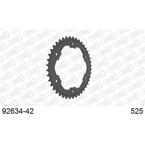 AFAM S42 Rear Sprocket - BMW F650/800GS 2009 - 42T