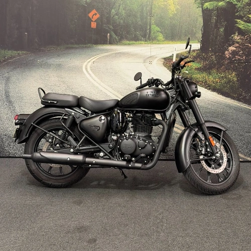 2025 Royal Enfield 350CC CLASSIC 350 STEALTH BLACK