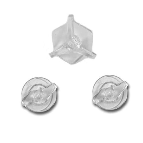 Arai VX-Pro/VX-Pro 4 Peak Screw Set - Clear - SKU:AH112483