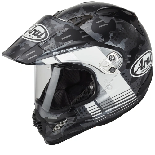 Arai XD-4 Cover Helmet - Matte Black/White