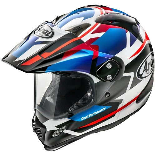 Arai XD-4 Depart Helmet - Blue/White/Red - M - SKU:AH30DBU4