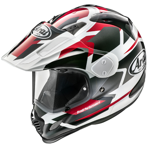 Arai XD-4 Depart Helmet - Black/White/Red - L - SKU:AH30DRD5