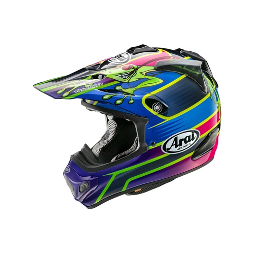 Arai VX-Pro 4 Barcia Frog Helmet - Blue/Multi - M - SKU:AH33BF4