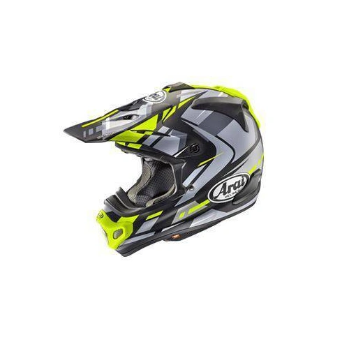 Arai VX-Pro 4 Bogle Helmet - Black/Yellow - M - SKU:AH33JBYE4