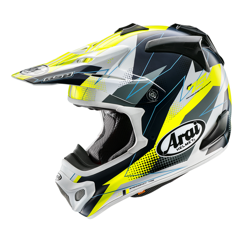 Arai VX-Pro 4 Resolute Helmet - Fluro Yellow