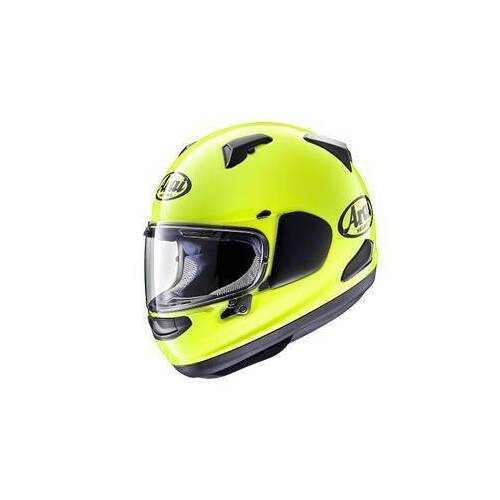 Arai QV-Pro Plain Helmet - Fluro Yellow