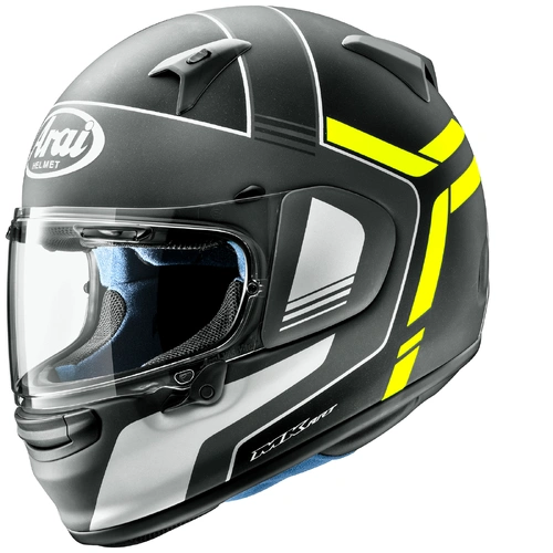 Arai Profile-V Tube Helmet - Black/Grey/Yellow