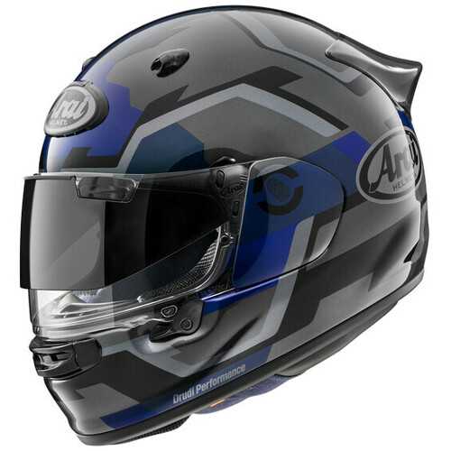 Arai Quantic Face Helmet - Blue/Grey/Black - S - SKU:AH43FBL3