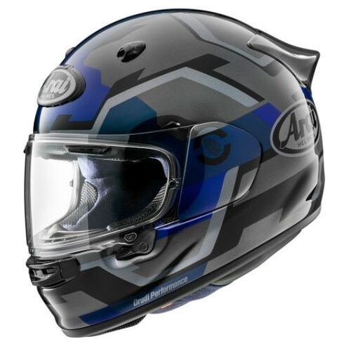 Arai Quantic Face Helmet - Blue/Grey/Black