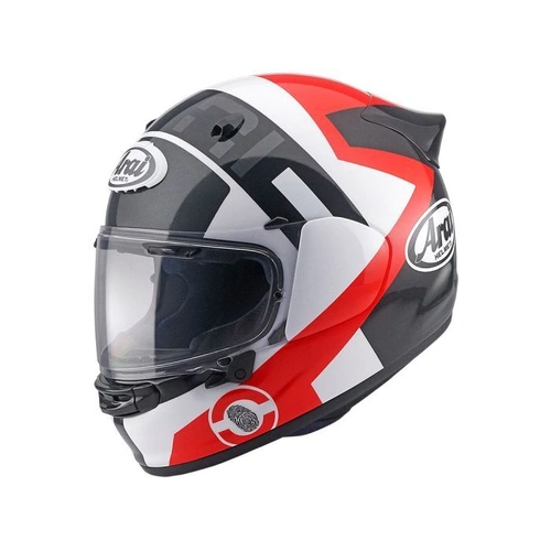 Arai Quantic Space Helmet - Red/Black/White - XS - SKU:AH43SPRD2