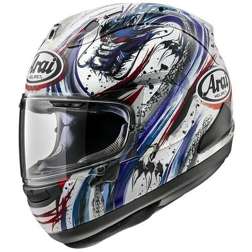 Arai RX-7V Evo Kiyonari Helmet - TriColour - XL - SKU:AH44KYTCM6