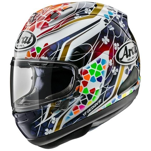 Arai RX-7V Evo Nakagami GP 2 Helmet - Multi - XS - SKU:AH44NGP2