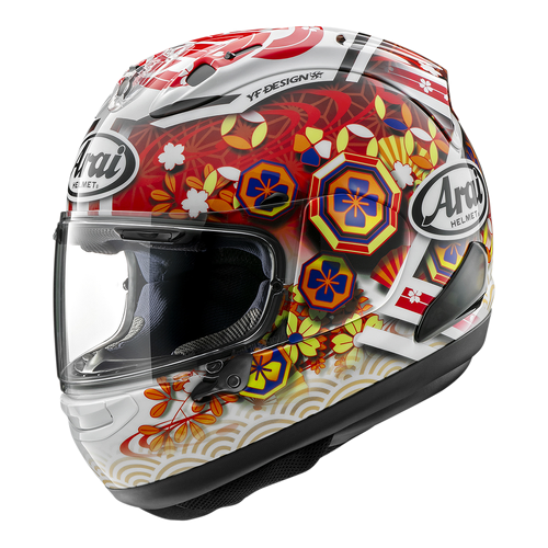 Arai RX-7V Evo Nakagami GP3 Full Face Helmet - Multi