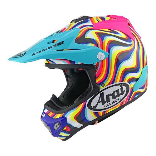 Arai MX-V Evo Stream MX Helmet - Pink - S - SKU:AH47SPK3