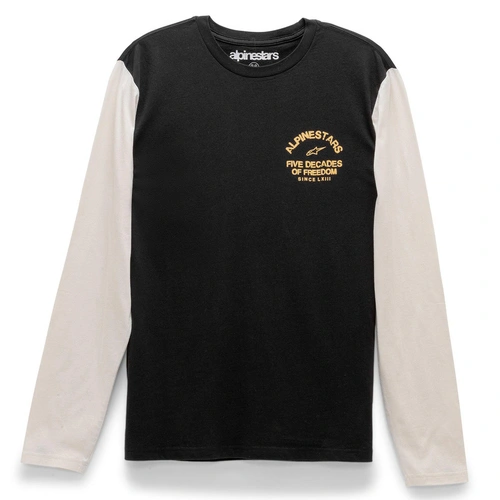 Alpinestars Decades Premium Ls Tee - Black - S - SKU:AS1174009001073