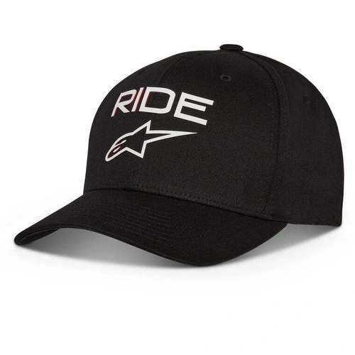 Alpinestars Ride Transfer Hat - Black/White - S/M - SKU:AS1181010102082