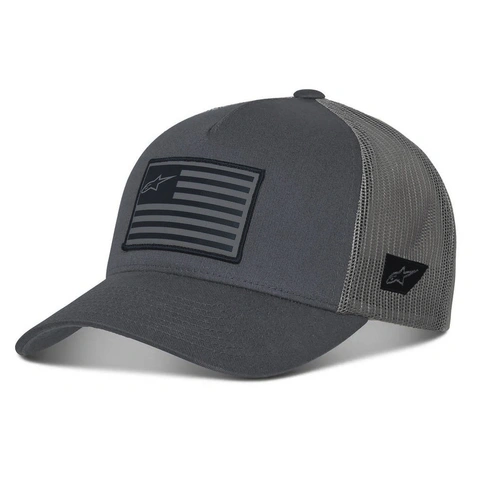 Alpinestars Flag Snapback Hat - Charcoal/Heather/Black - OS