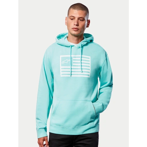 Alpinestars Artifact Hoodie - Aqua - M - SKU:AS121351020720674