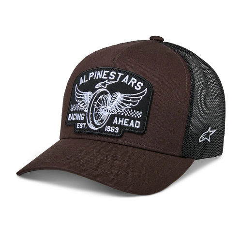 Alpinestars Heritage Patch Trucker Cap - Brown/Black - OS