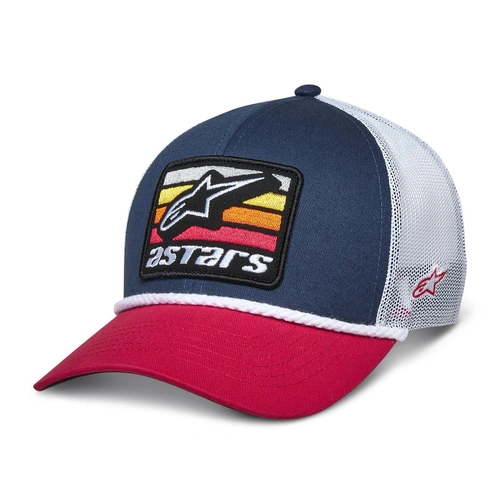 Alpinestars Selica Trucker Hat - Navy/Red/White - OS
