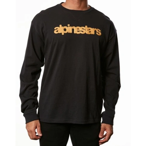 Alpinestars League Ls Tee - Black - S - SKU:AS1233713001073