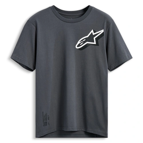 Alpinestars Shaded SS CSF T-Shirt - Charcoal - S - SKU:AS123572320001873