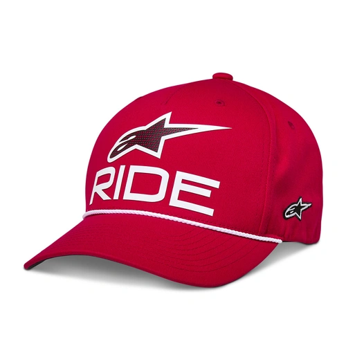 Alpinestars Ride Comp Snapback Hat - Red/White/Black - OS