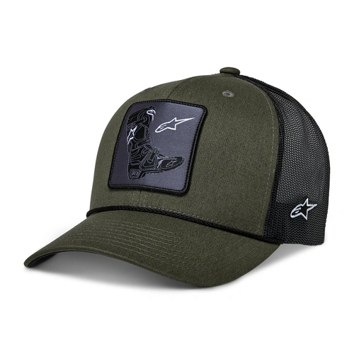 Alpinestars Booted Trucker Hat - Military Black - OS