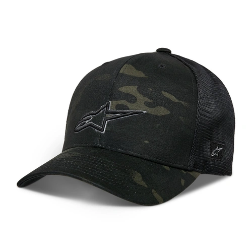 Alpinestars Recon Camo Trucker Hat - Black Camo - OS