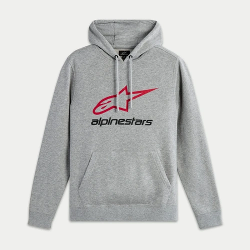 Alpinestars Always V3 Hoodie - Grey/Red/Black