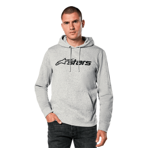 Alpinestars Blaze V3 Hoodie - Heather Grey/Black - S - SKU:AS124452030112673