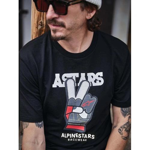 Alpinestars Peaceout CSF SS Tee - Black - S - SKU:AS124472120001073