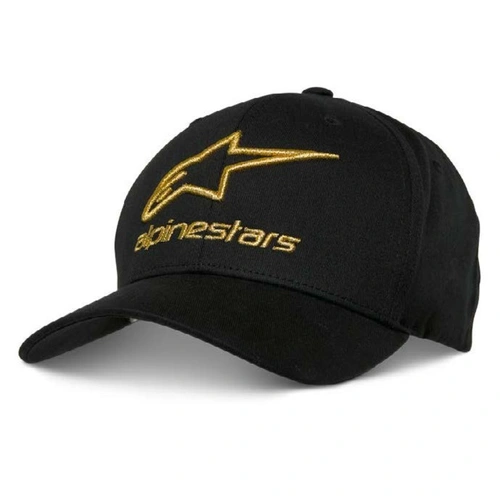 Alpinestars Gild Hat - Black/Gold - S/M - SKU:AS124481000105982