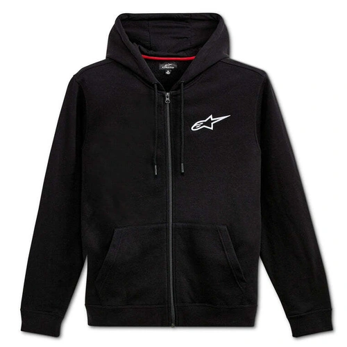 Alpinestars Ageless Chest Hoodie - Black/White - S - SKU:AS1253600102073