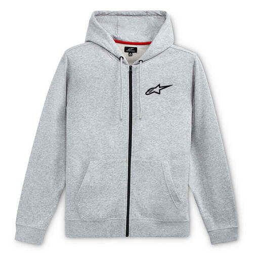 Alpinestars Ageless Chest Hoodie - Grey/Black - M - SKU:AS1253600112674