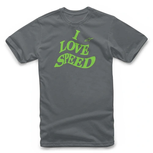 Alpinestars Twisted Tee - Charcoal - M - SKU:AS1272004001874