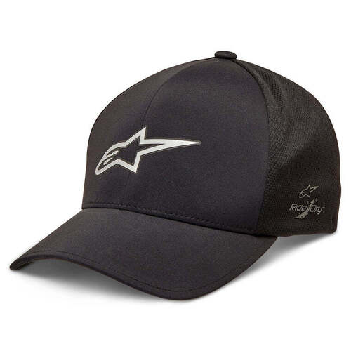 Alpinestars Ageless Mesh Delta Hat - Black - S/M - SKU:AS1281100001082