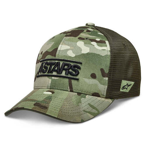 Alpinestars Proximity Meshback Multicam Hat - Green - L/XL - SKU:AS1281280006084