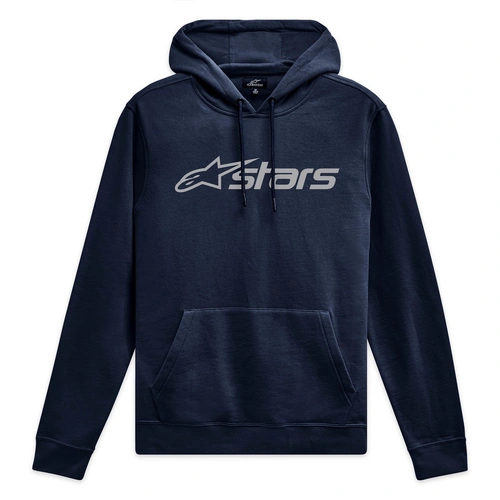 Alpinestars Blaze 2.0 Hoodie - Navy/Grey - L - SKU:AS1451814701175