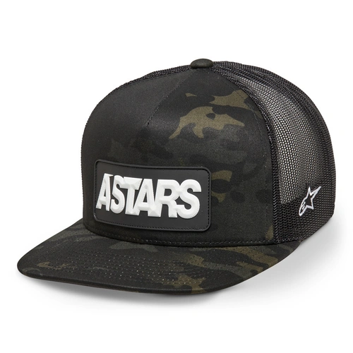 Alpinestars Cache Trucker Hat - Black/Black - OS