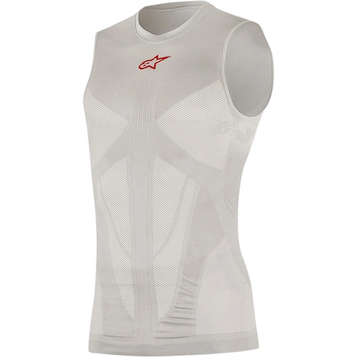Alpinestars Tech Tank Summer - Silver/Red
