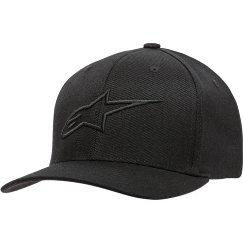 Alpinestars Ageless Curve Hat - Black/BlackS/M - SKU:AS1781010101082