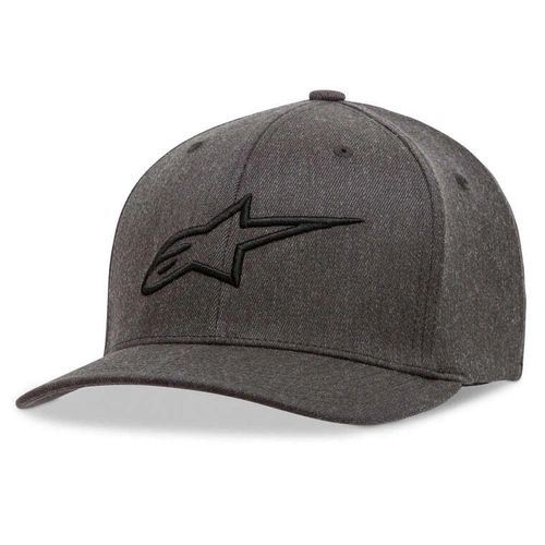 Alpinestars Ageless Curve Hat - Charcoal Heather/Black - L/XL - SKU:AS1781010191084