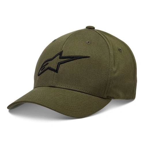 Alpinestars Ageless Curve Hat - Military Black - S/M - SKU:AS1781010691082